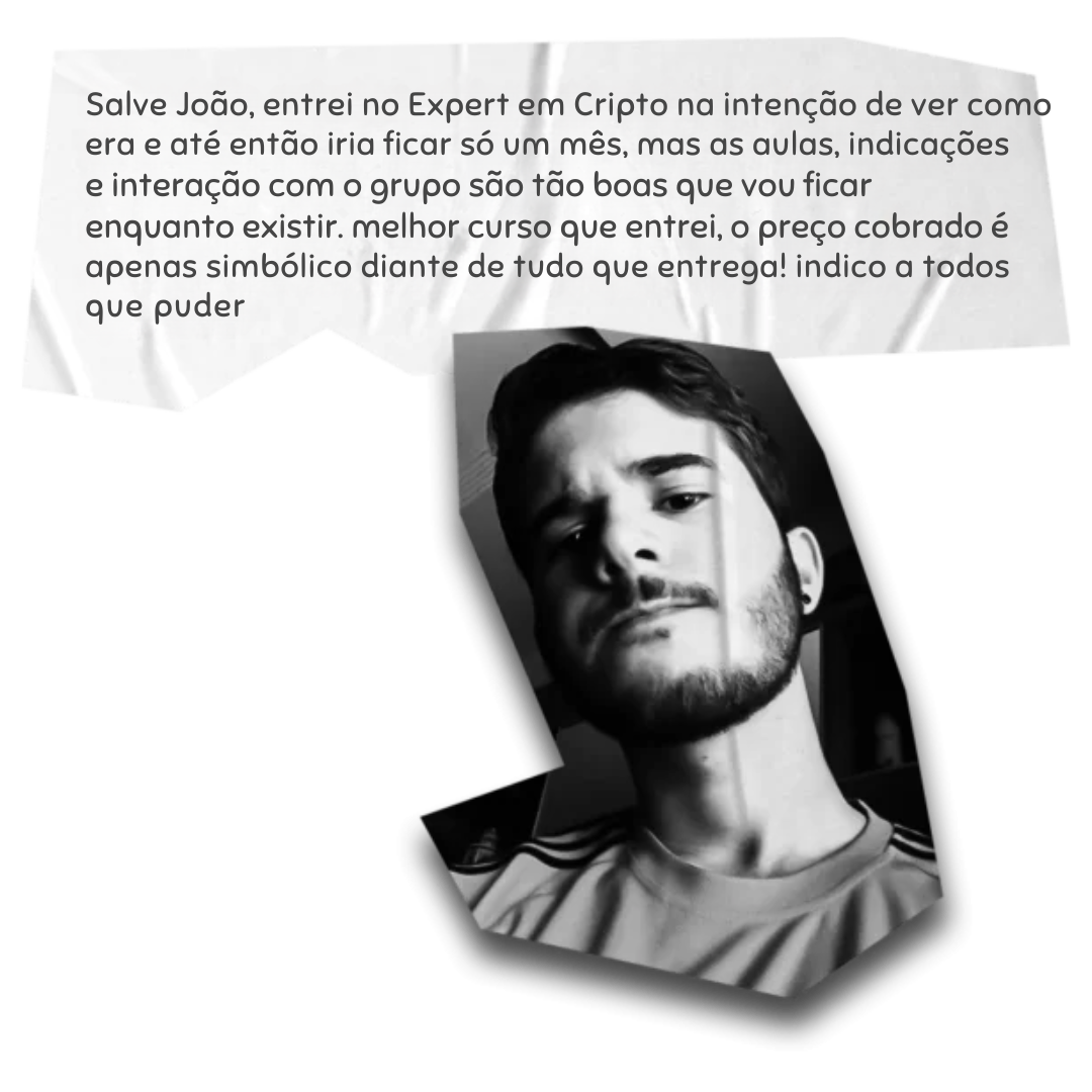 Material mais bem fundamento do Brasil, professores comprometidos e excelente suporte. Pare de rasgar dinheiro, venha pro Criptomentor. (9)